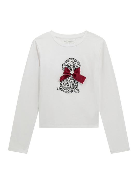 T-shirt m/l Bambina - Bianco
