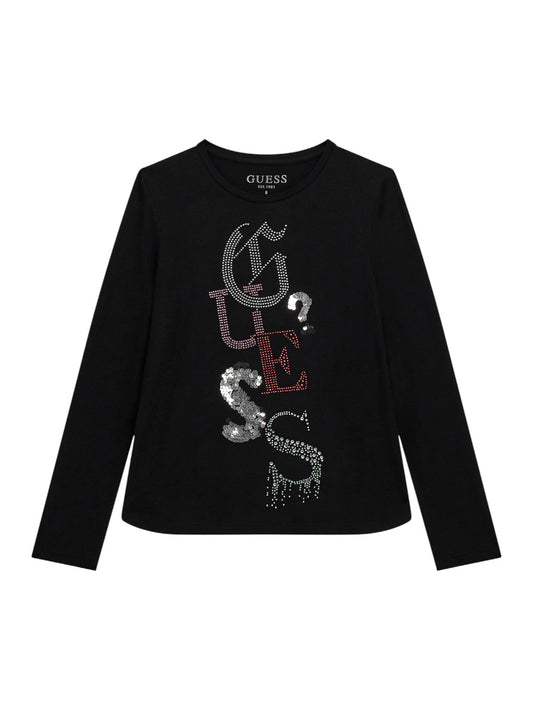 T-shirt m/l Bambina - Nero