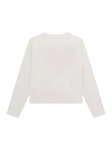 T-shirt m/l Bambina - Bianco