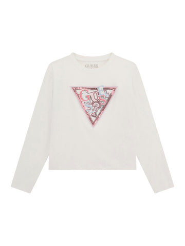 T-shirt m/l Bambina - Bianco