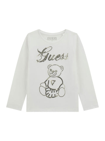 T-shirt m/l Bambina - Bianco