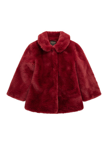 Pelliccia Bambina - Rosso