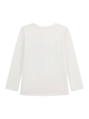 T-shirt m/l Bambina - Bianco