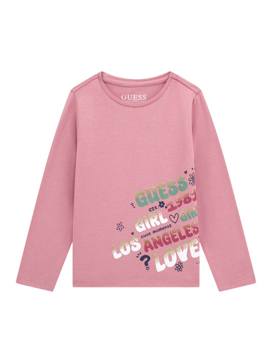 T-shirt m/l Bambina - Rosa
