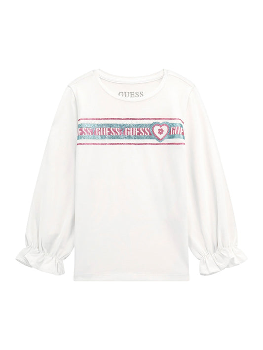 T-shirt m/l Bambina - Bianco