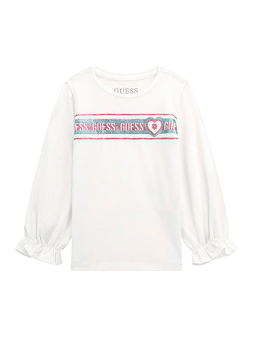 T-shirt m/l Bambina - Bianco