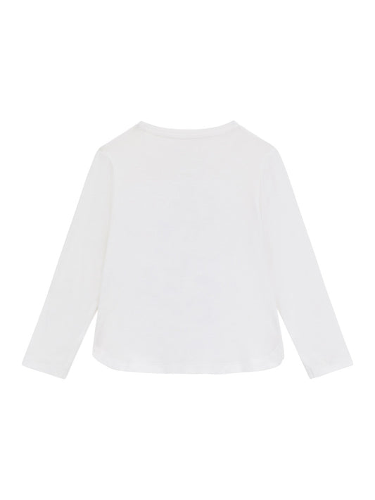 T-shirt m/l Bambina - Bianco
