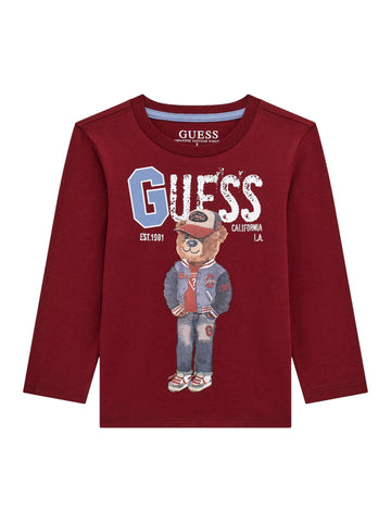 T-shirt m/l Bambino - Vino