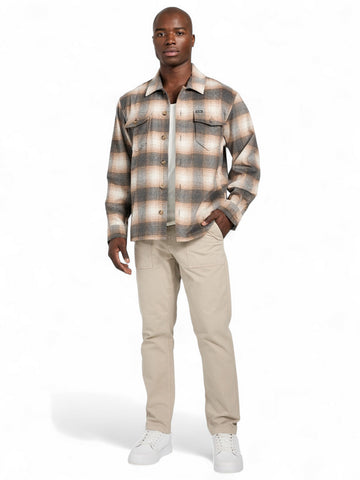 Camicia Uomo - Beige
