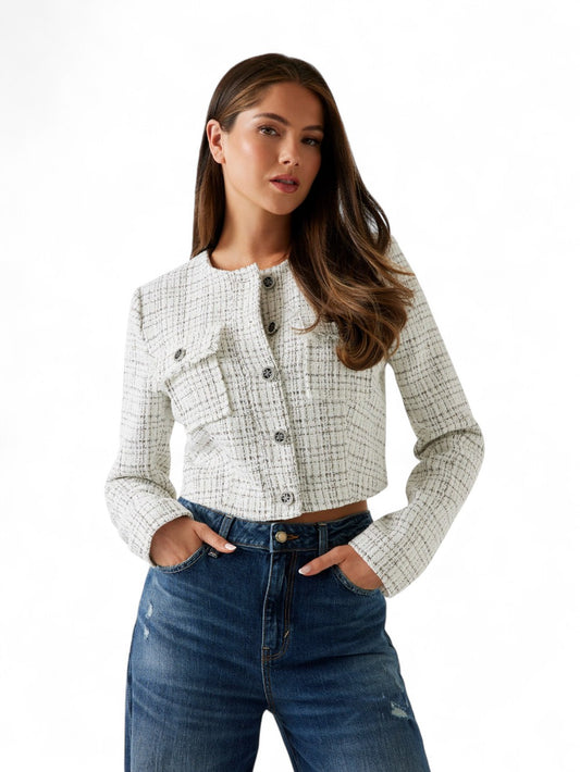 Giacca Donna - Bianco/nero