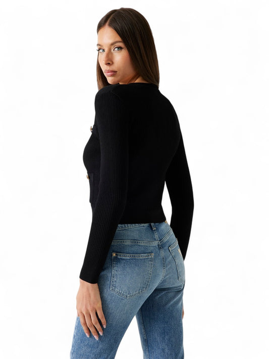 Cardigan Donna - Nero