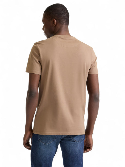 T-shirt Uomo - Cuoio