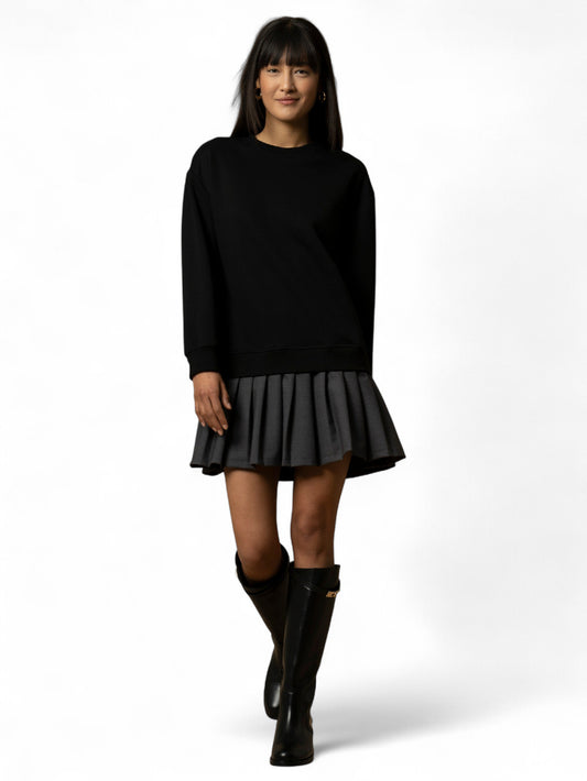 Abito Donna - Grigio/nero