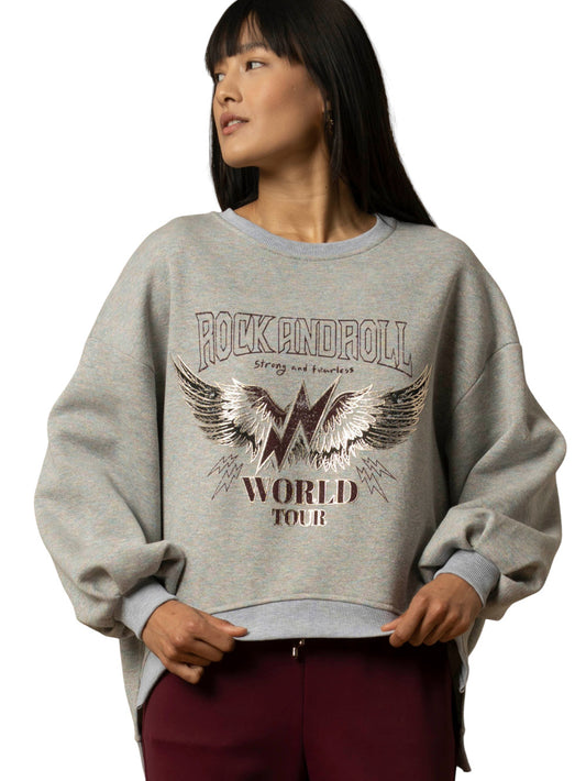 Felpa Donna - Grigio