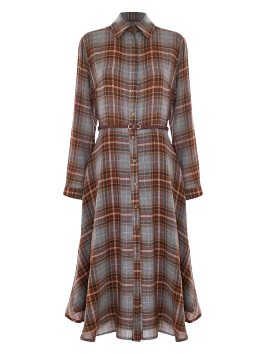 Abito Donna - Grigio/marrone