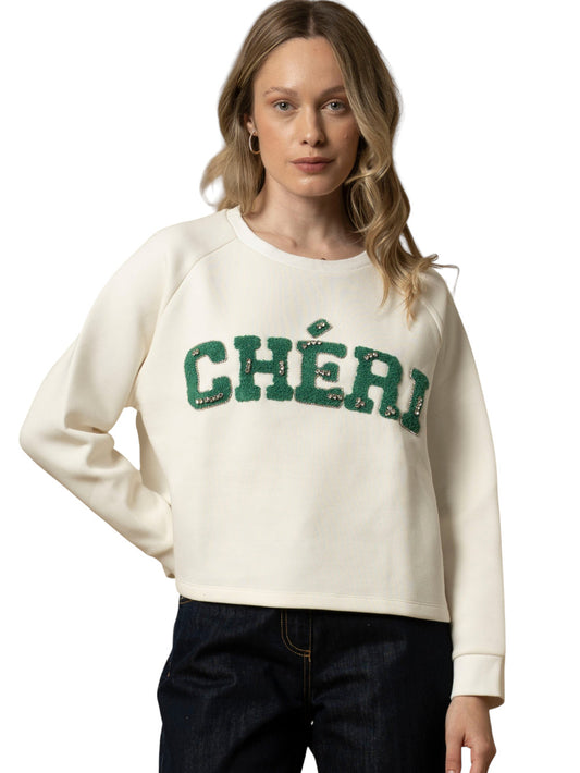 Felpa Donna - Avorio