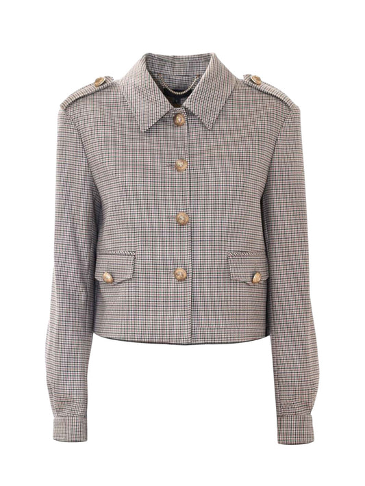 Giacca Donna - Nero/Avorio/Tabacco