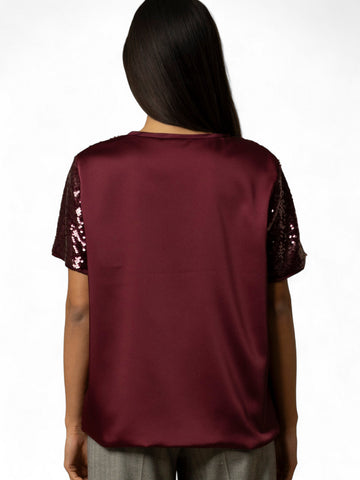 Blusa Donna - bordeaux