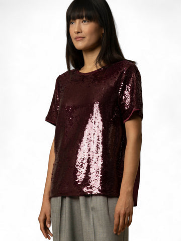 Blusa Donna - bordeaux