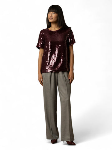 Blusa Donna - bordeaux