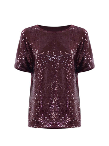 Blusa Donna - bordeaux