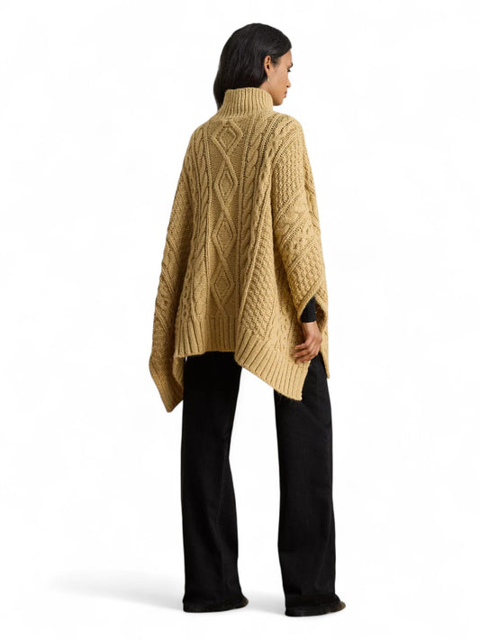 Poncho Donna - Beige