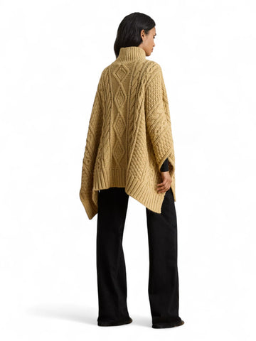 Poncho Donna - Beige