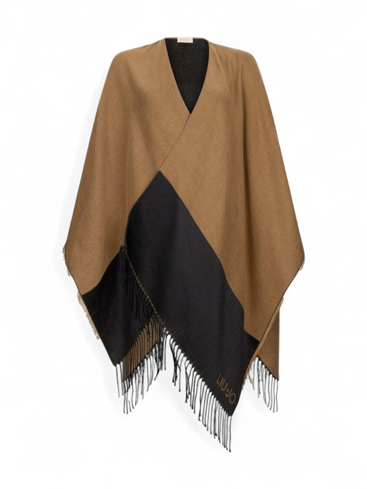 Poncho Donna - Cammello