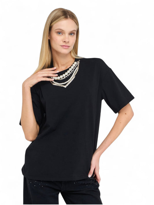 T-shirt Donna - Nero