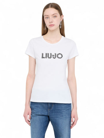 T-shirt Donna - Bco LiuJo diagon.cry