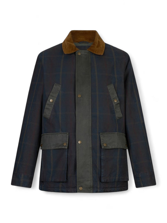 Giubbotto Uomo - Check blue