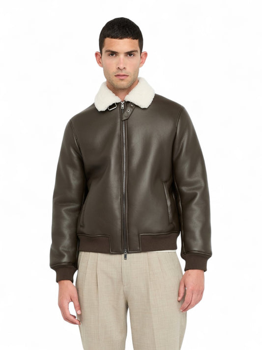 Giubbotto Uomo - Marrone