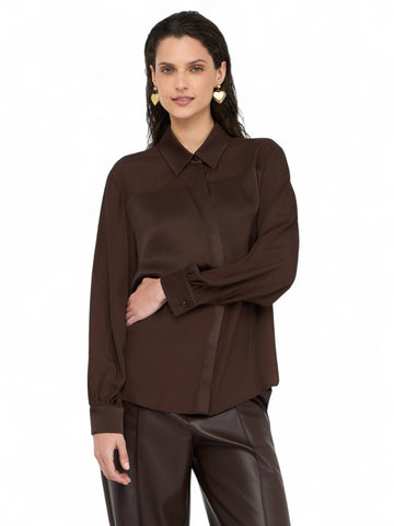 Camicia Donna - Cioccolato