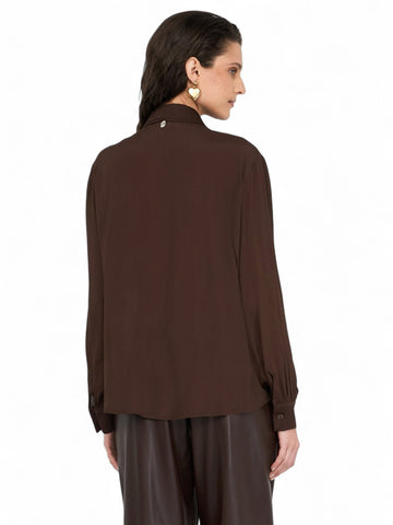 Camicia Donna - Cioccolato