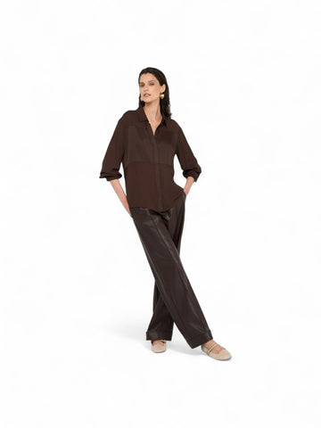 Camicia Donna - Cioccolato
