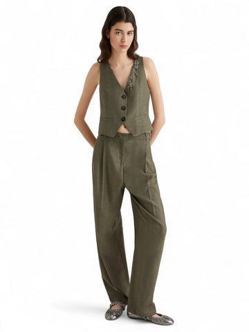 Pantalone Donna - Kaki