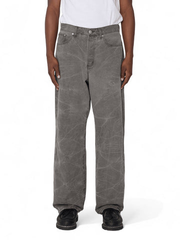 Jeans Uomo - Nero/verde