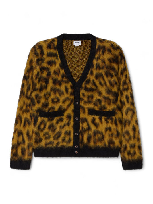 Cardigan Uomo - Leopardato