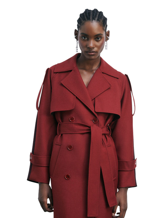 Cappotto Donna - Velvet/purple red