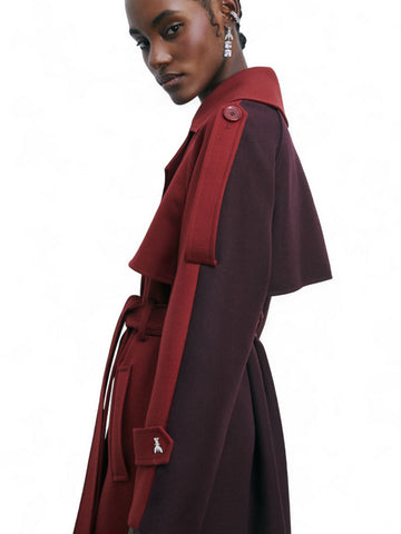 Cappotto Donna - Velvet/purple red