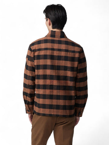 Camicia Uomo - Marrone