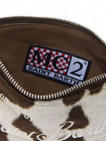 Pochette Donna - Panna/marrone