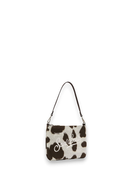 Pochette Donna - Panna/marrone