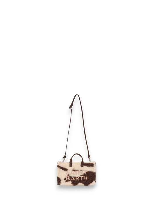 Borsa a tracolla Donna - Marrone/beige