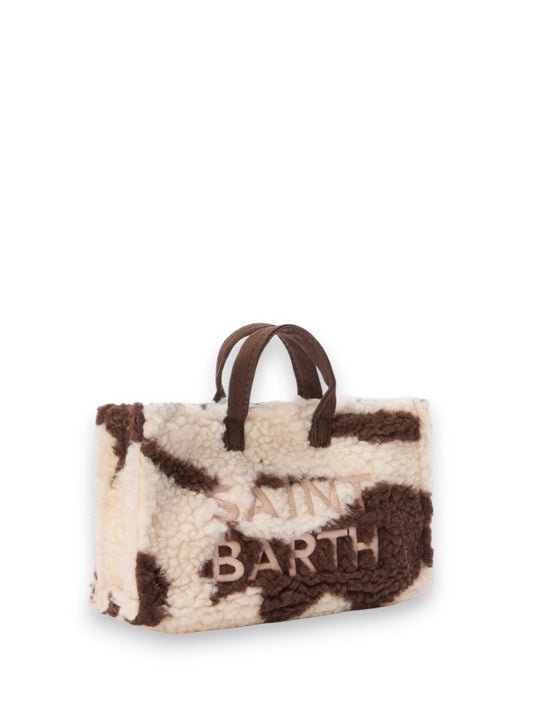 Borsa a tracolla Donna - Marrone/beige