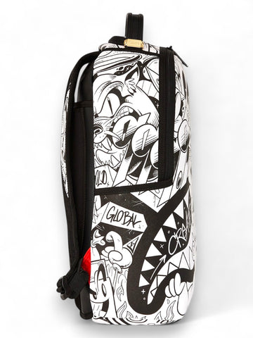 Zaino Sprayground - Heavy Sharkmouth Doodle