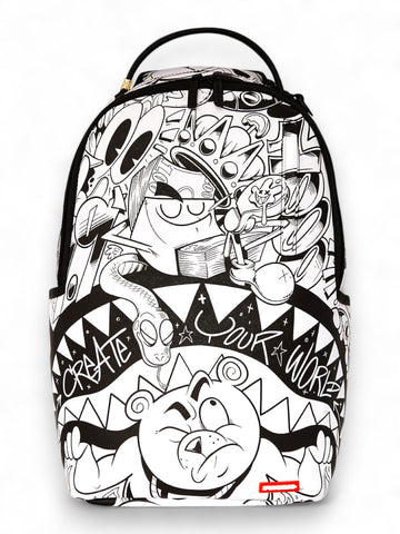 Zaino Sprayground - Heavy Sharkmouth Doodle