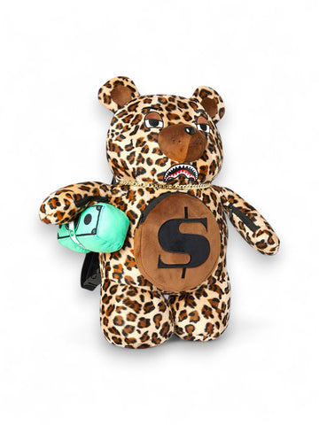 Zaino Sprayground - Leopard Money Bear