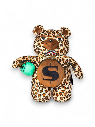 Zaino Sprayground - Leopard Money Bear