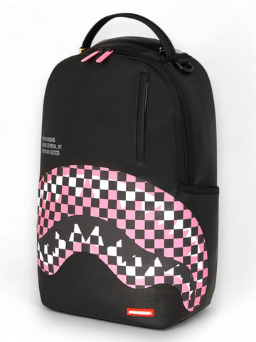 Zaino Sprayground - Shark Central Breakup Check Sorbet Grey